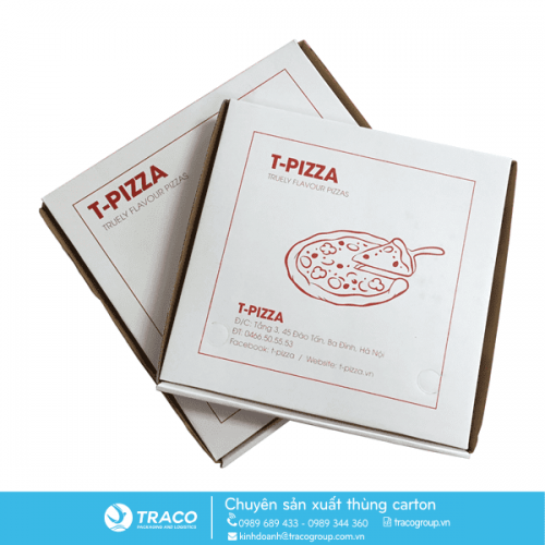 Hộp carton đựng pizza