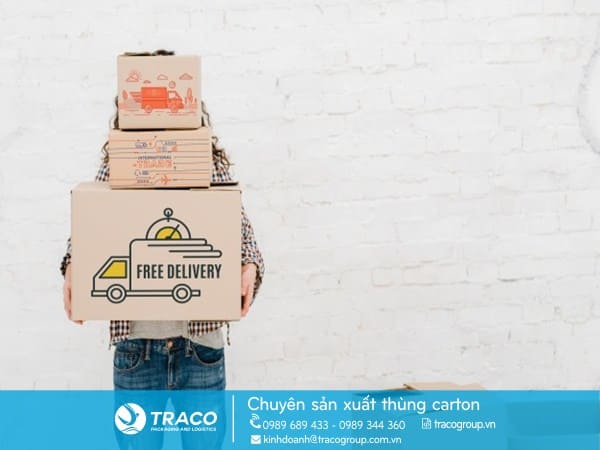 Thùng hộp carton 125x100x85mm TRACO TC87CB100 