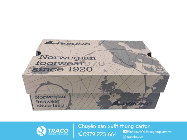 Hộp Giấy Carton Đựng Giày Nữ