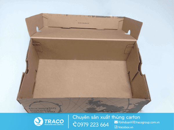 Hộp Giấy Carton Đựng Giày Nữ