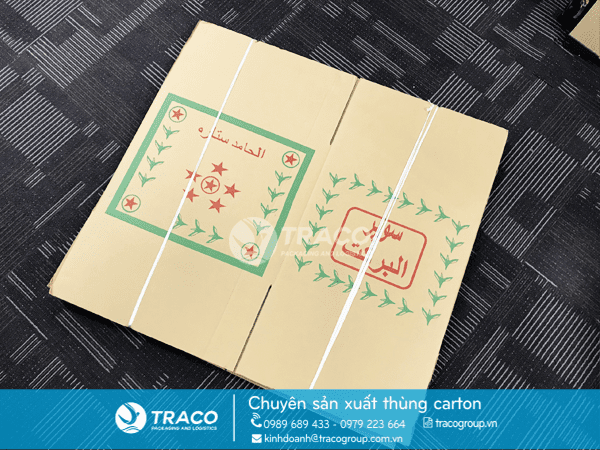 THÙNG CARTON ĐỰNG CHÈ, TRÀ XUẤT KHẨU