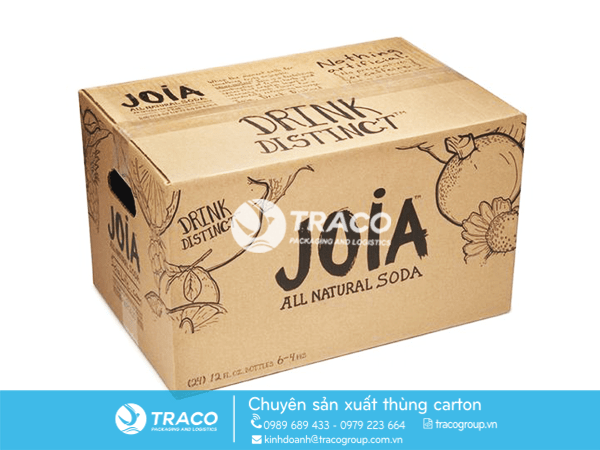 THÙNG CARTON ĐỰNG TRÁI CÂY XUẤT KHẨU
