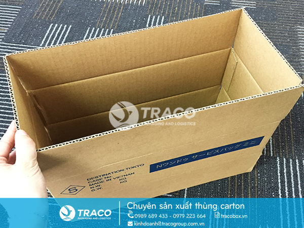 HỘP CARTON ĐỰNG HÀNG CHUYỂN PHÁT NHANH