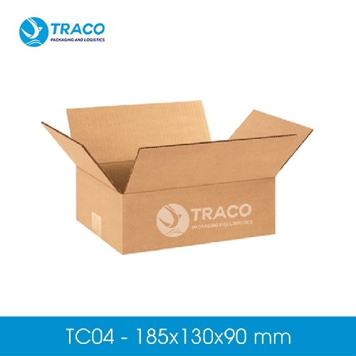 Thùng hộp carton 185X130X90 mm Combo100 TC04CB100