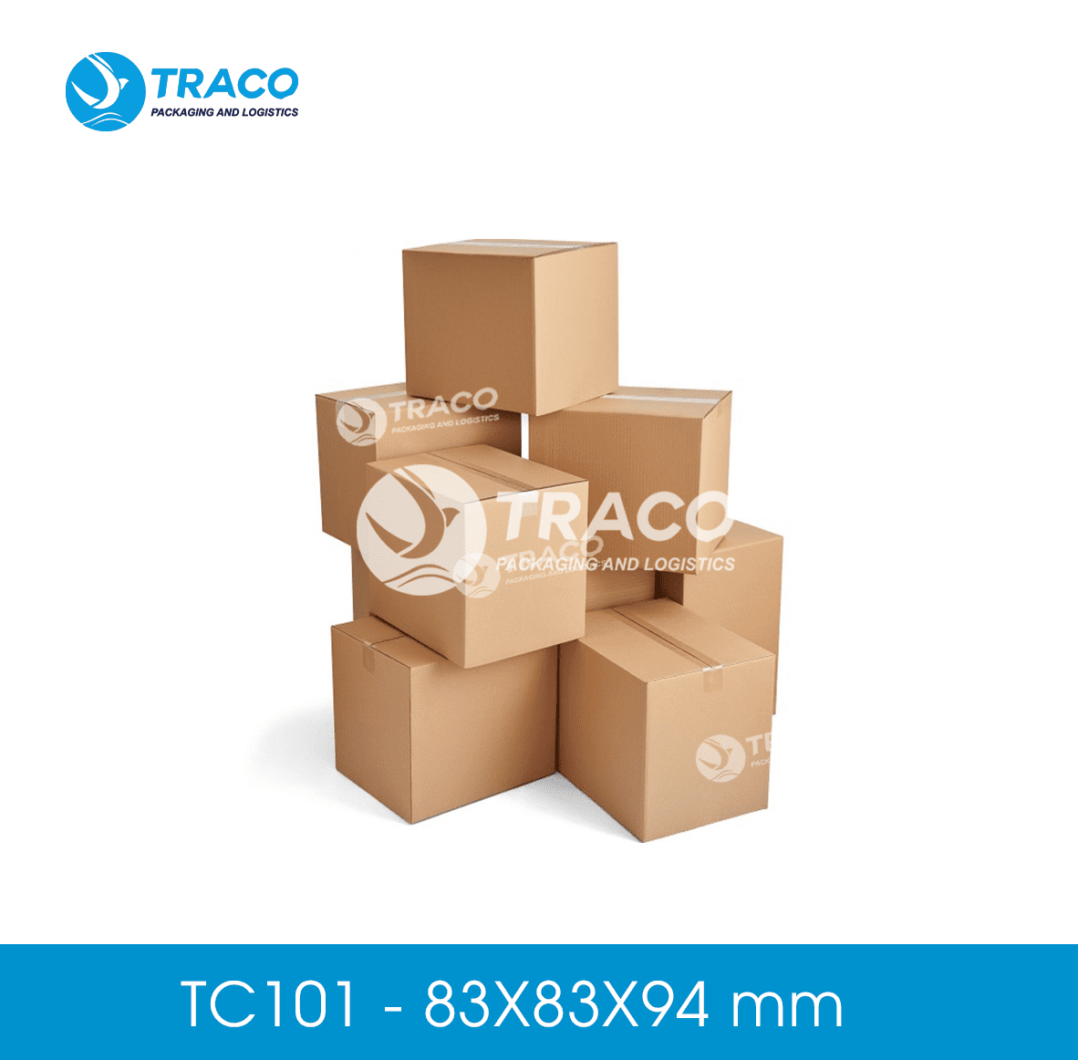 Thùng hộp carton 83X83X94 mm Combo300 TC101CB300