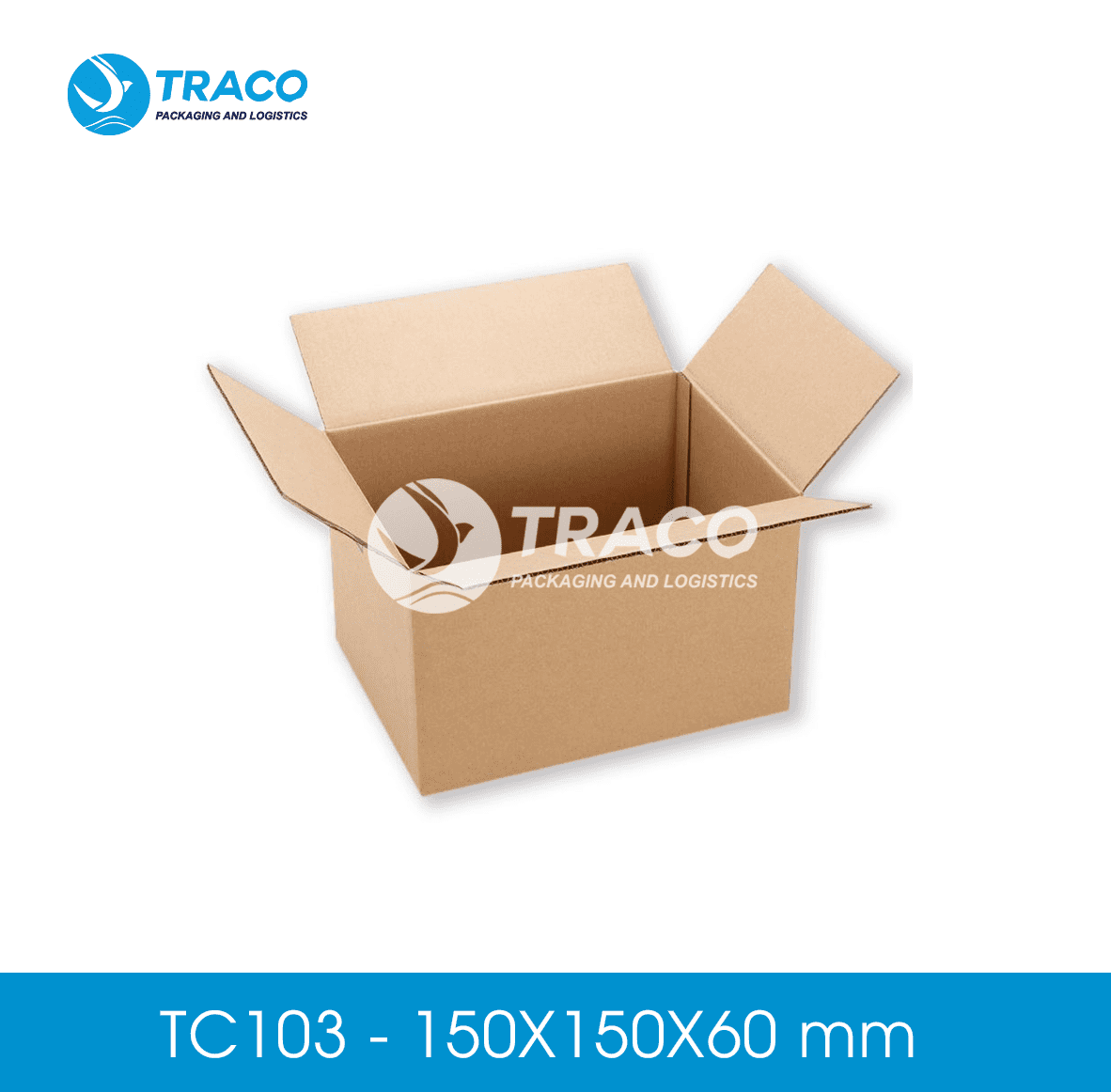 Thùng hộp carton 150X150X60 mm Combo300 TC103CB300