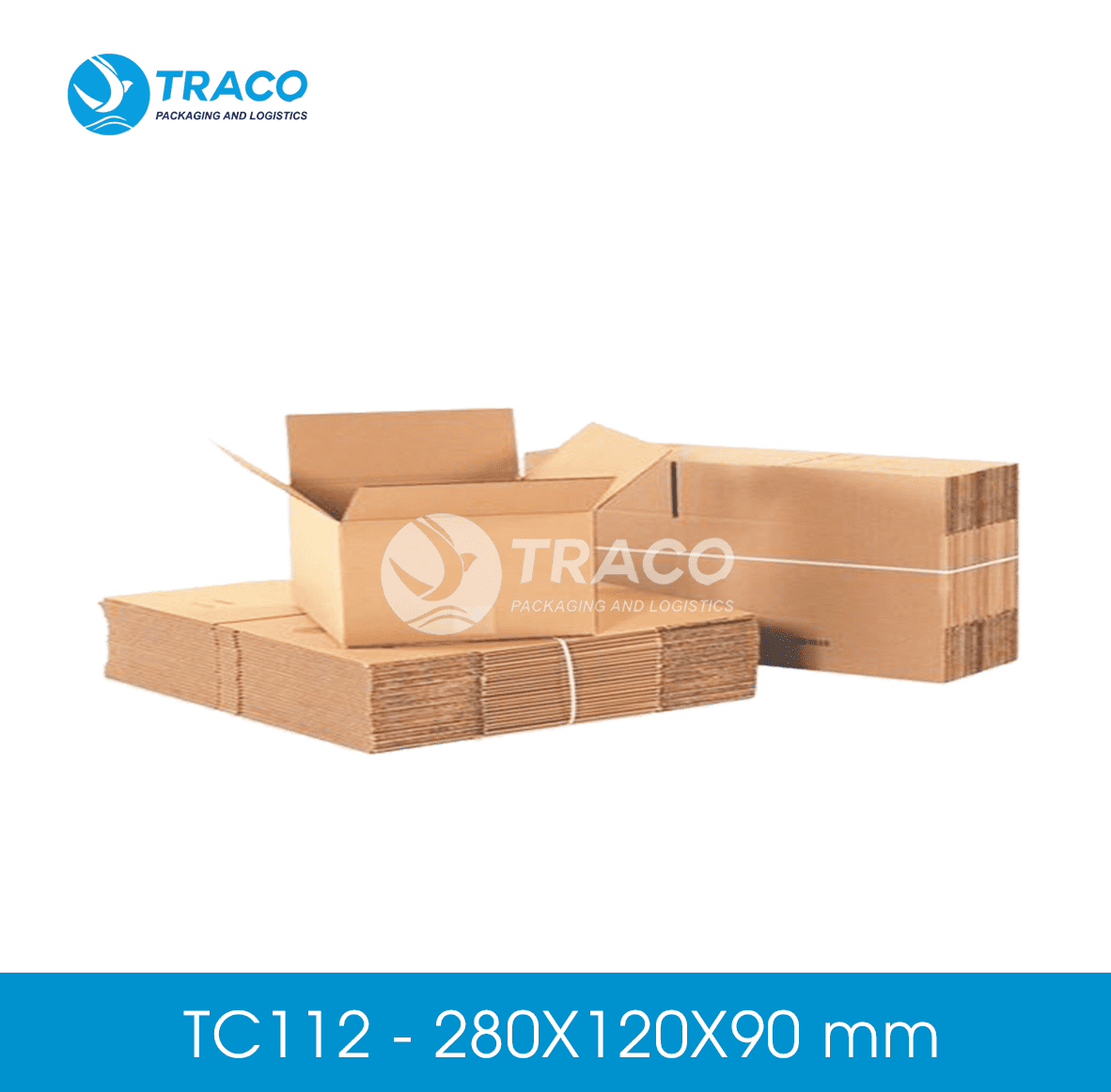 Thùng hộp carton 280X120X90 mm Combo300 TC112CB300