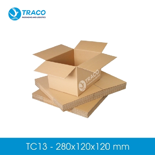 Thùng hộp carton 280X120X120 mm Combo1000 TC13CB1000