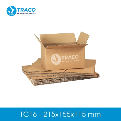 Thùng hộp carton 215X155X115 mm Combo1000 TC16CB1000