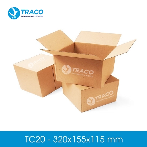 Thùng hộp carton 320X155X115 mm Combo2000 TC20CB2000