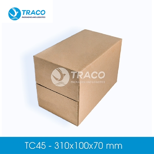 Combo 100 Hộp carton TRACO TC45CB100 310X100X70