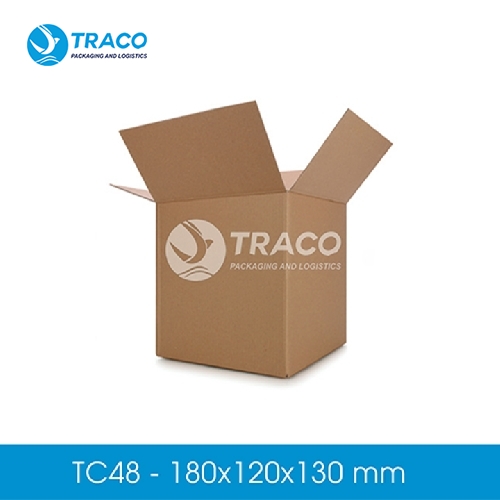 Combo 100 Hộp carton TRACO TC48CB100 180X120X130