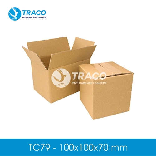 Combo 100 Hộp carton TRACO TC79CB100 100x100x70