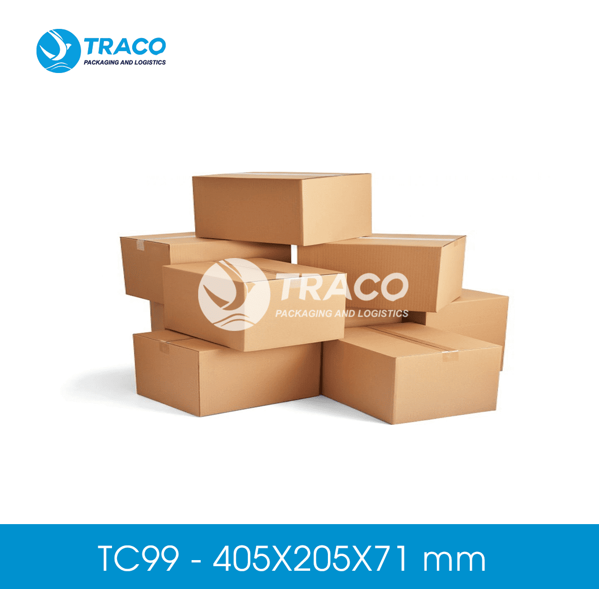 Thùng hộp carton 405X205X71 mm Combo300 TC99CB300